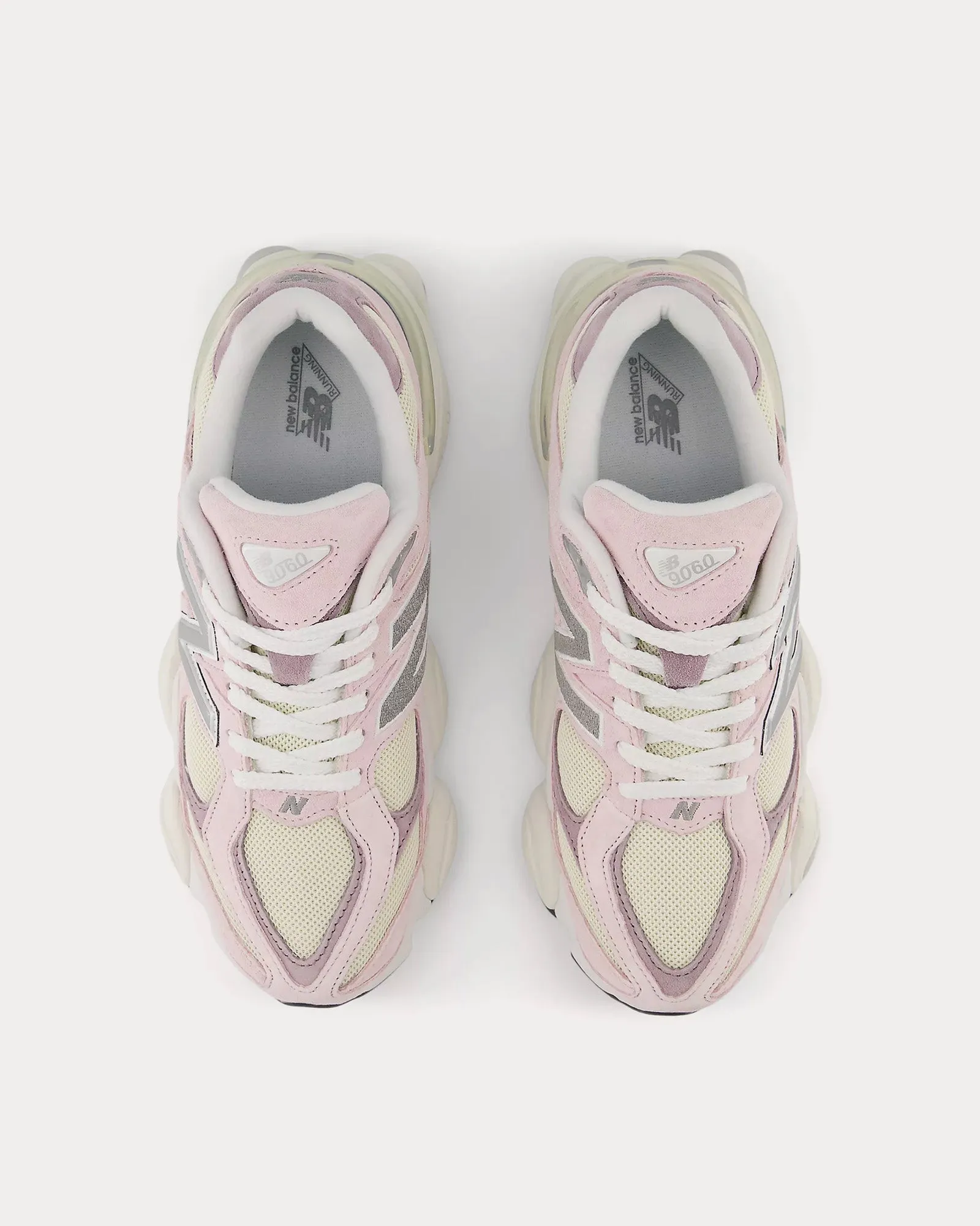 9060 Rose Sugar / Angora / Ice Wine Low Top Sneakers