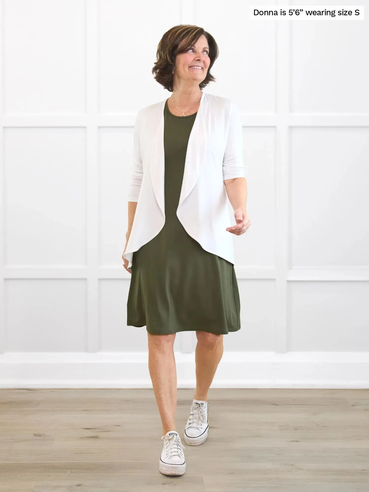 Aleeza t-shirt dress with pockets