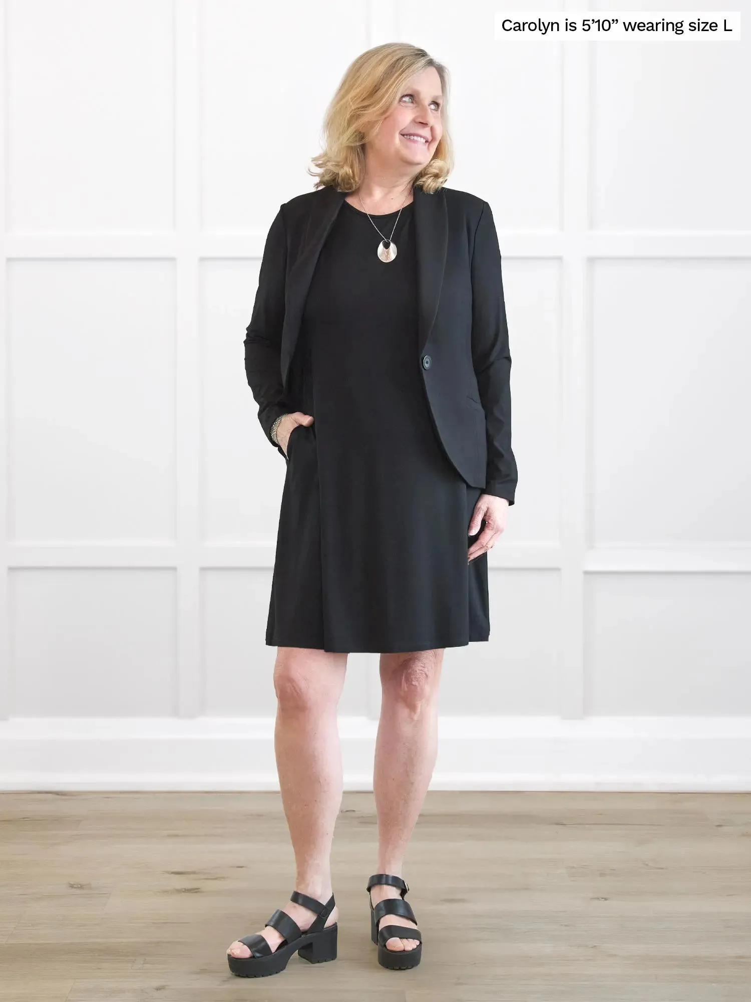 Aleeza t-shirt dress with pockets