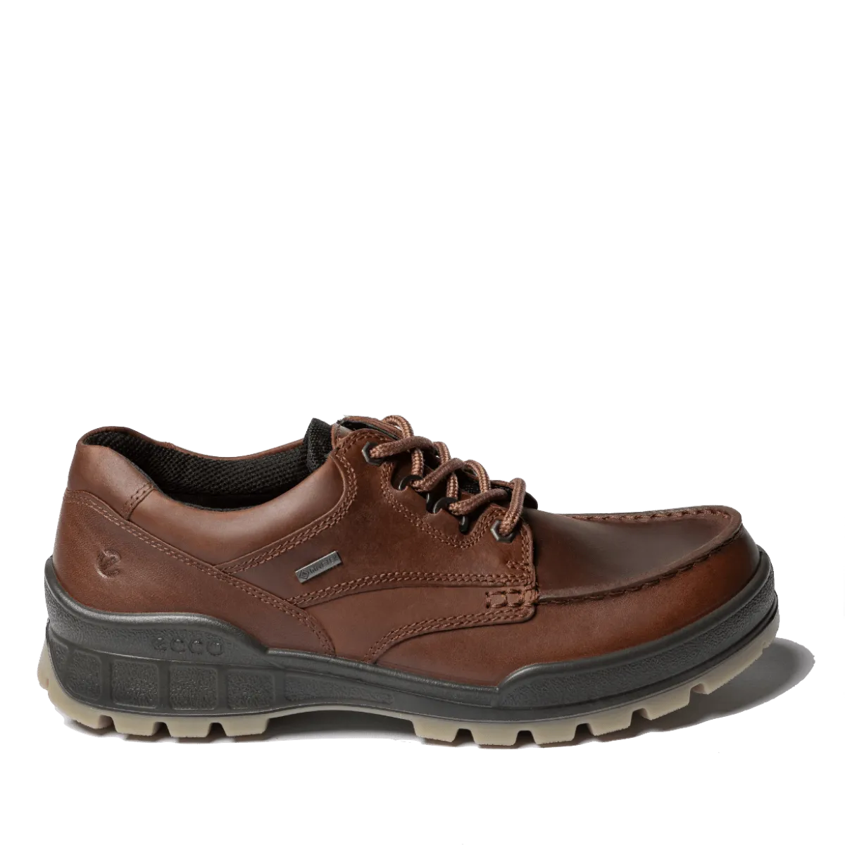 Allacciata Ecco Track 25M Pelle Goretex Bison