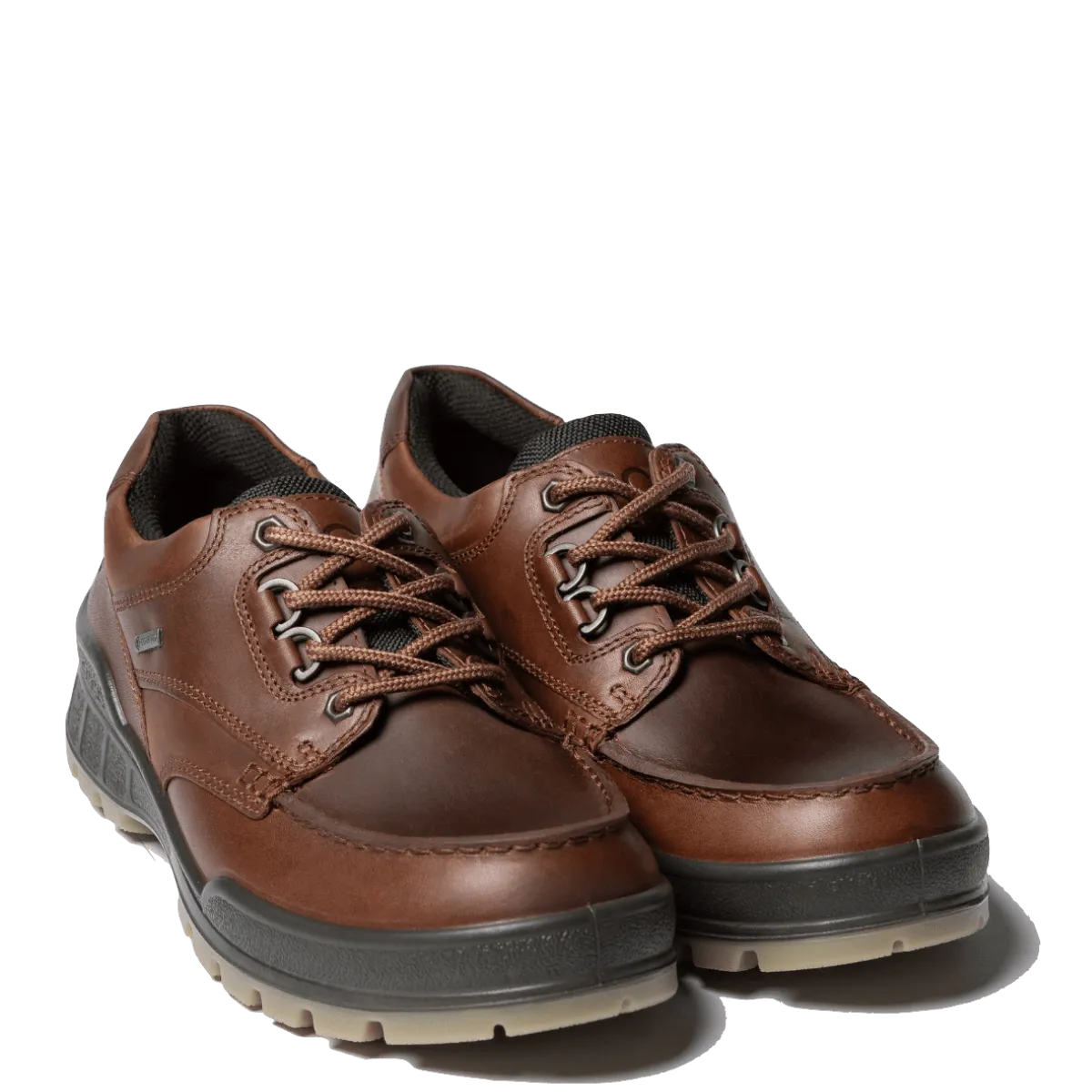 Allacciata Ecco Track 25M Pelle Goretex Bison