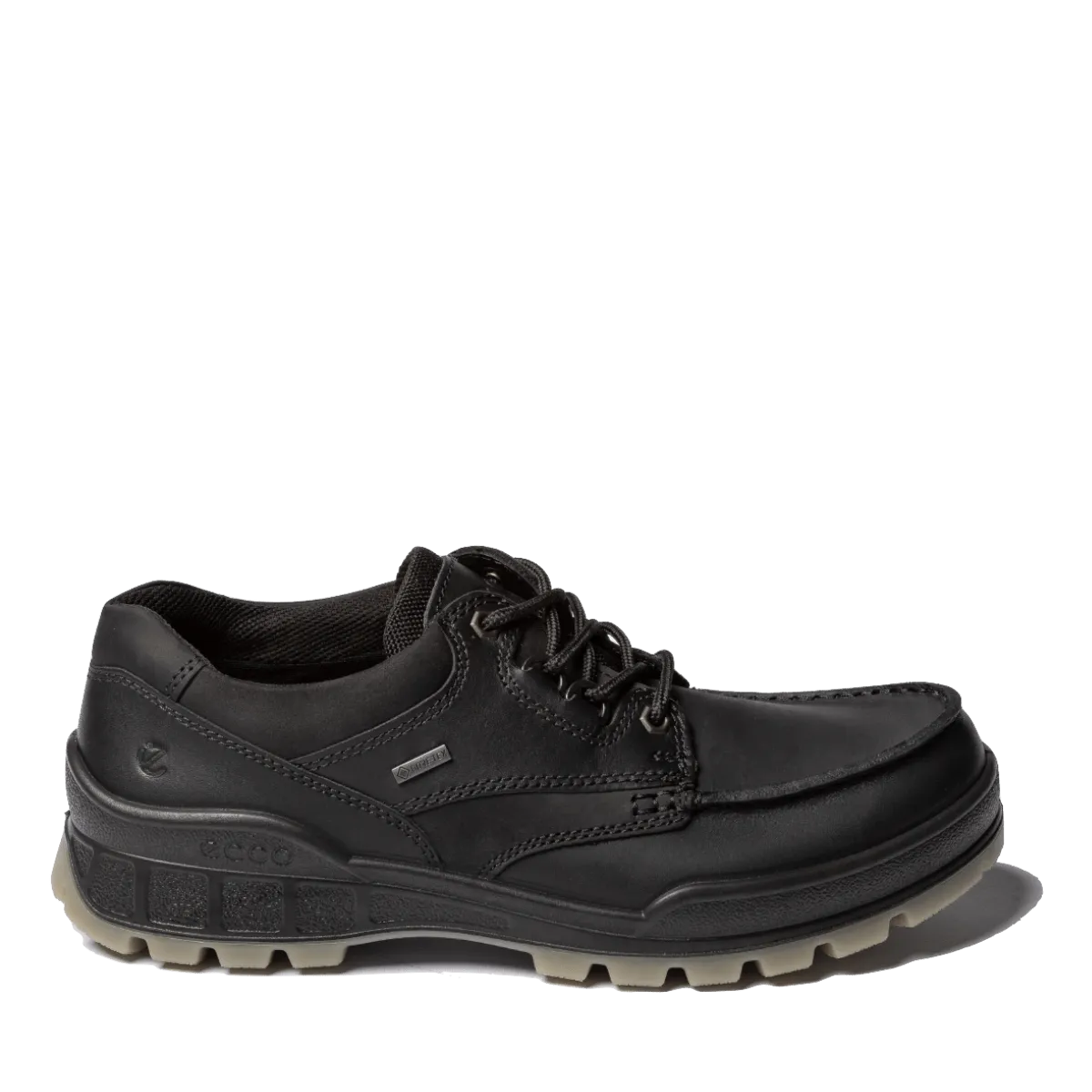 Allacciata Ecco Track 25M Pelle Goretex Nero