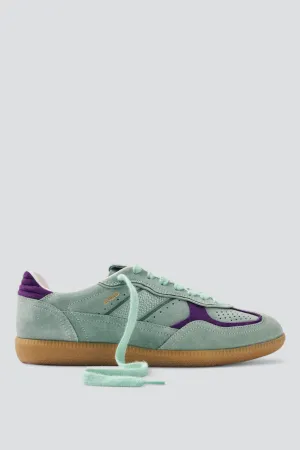 Blue Leather Tb.490 Rife Sneakers