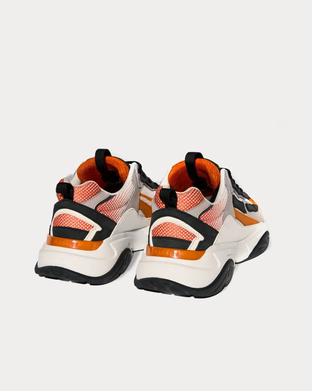 Bone Runner Orange Low Top Sneakers