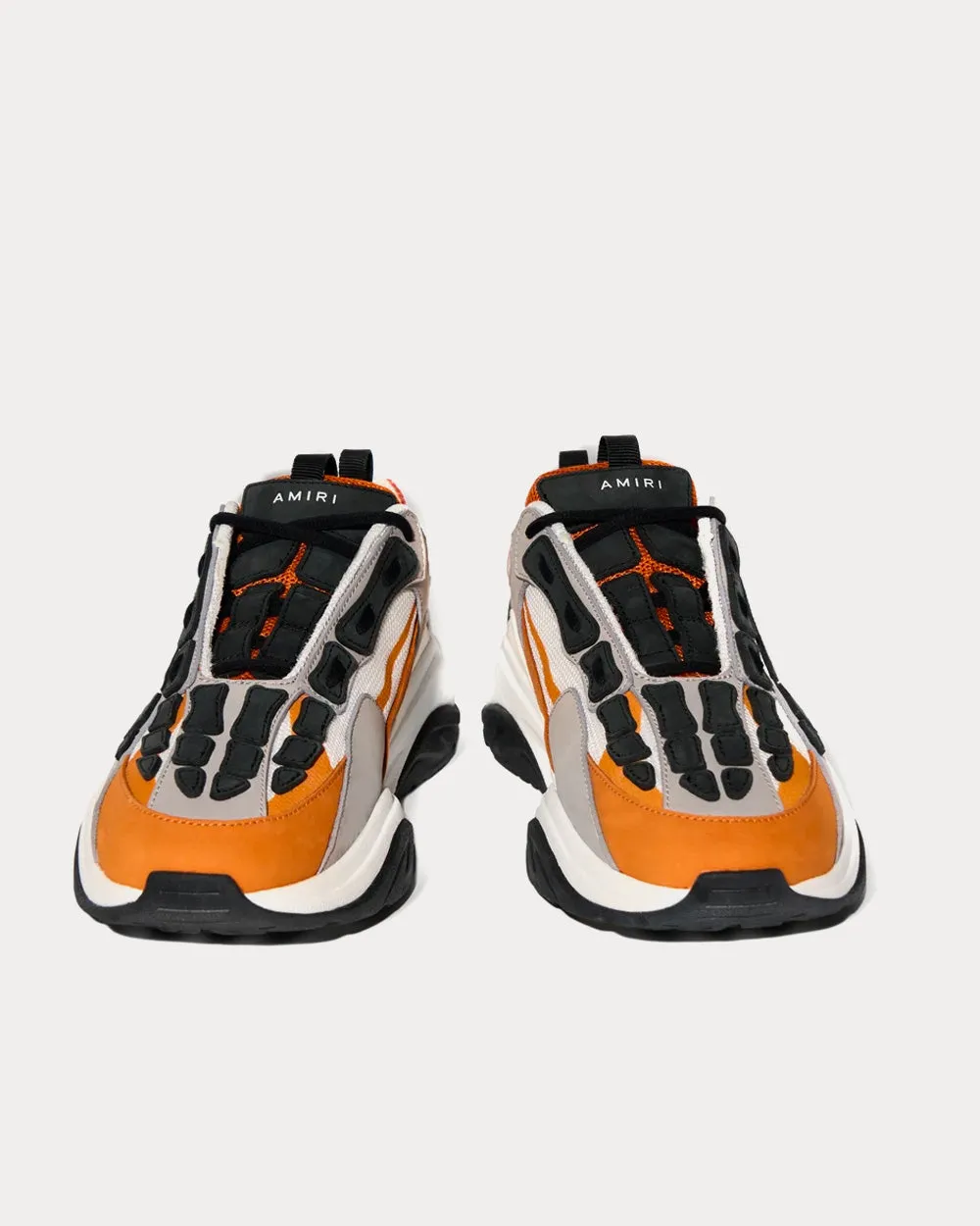 Bone Runner Orange Low Top Sneakers