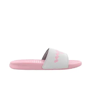Champion Womens Super Script Slides CM100380W White