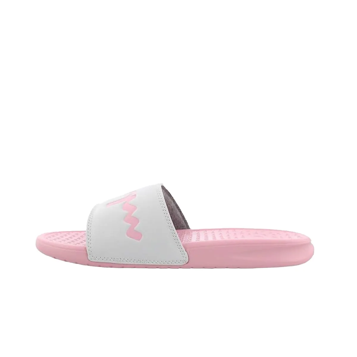Champion Womens Super Script Slides CM100380W White