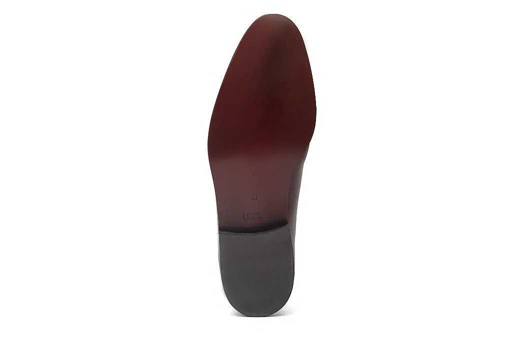 Charma Buckle Loafers – Cherry