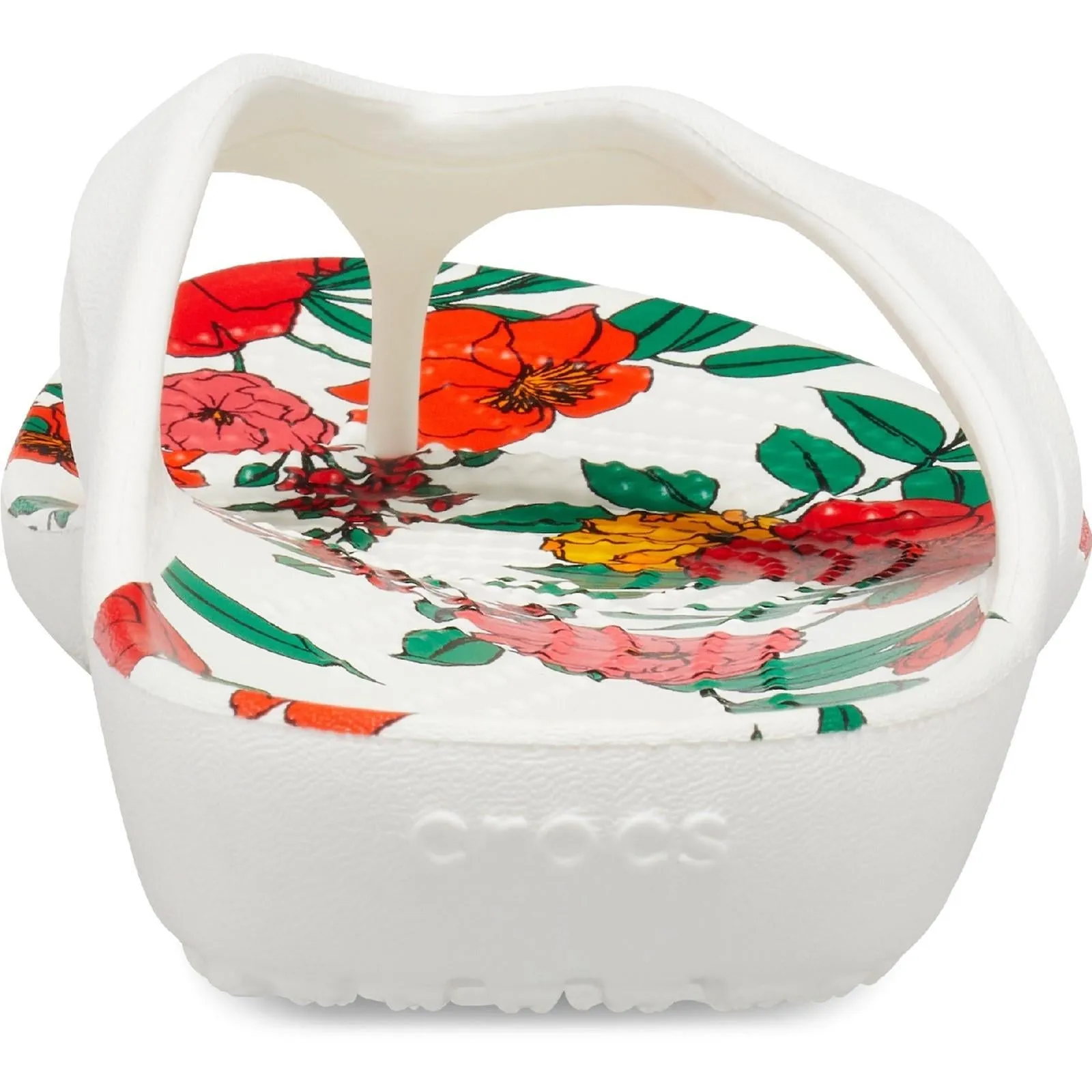 Crocs Kadee II Print Floral Flip Sandals