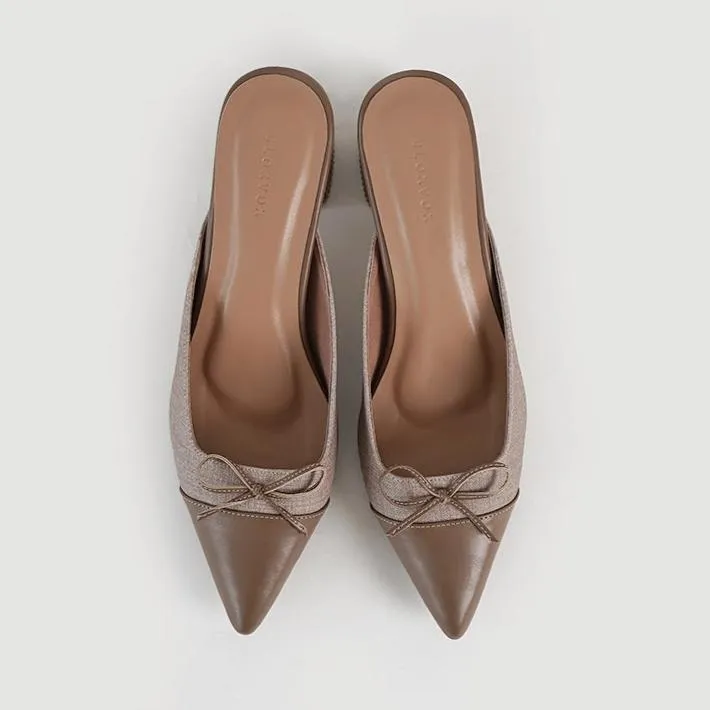 Dania Heels In Taupe