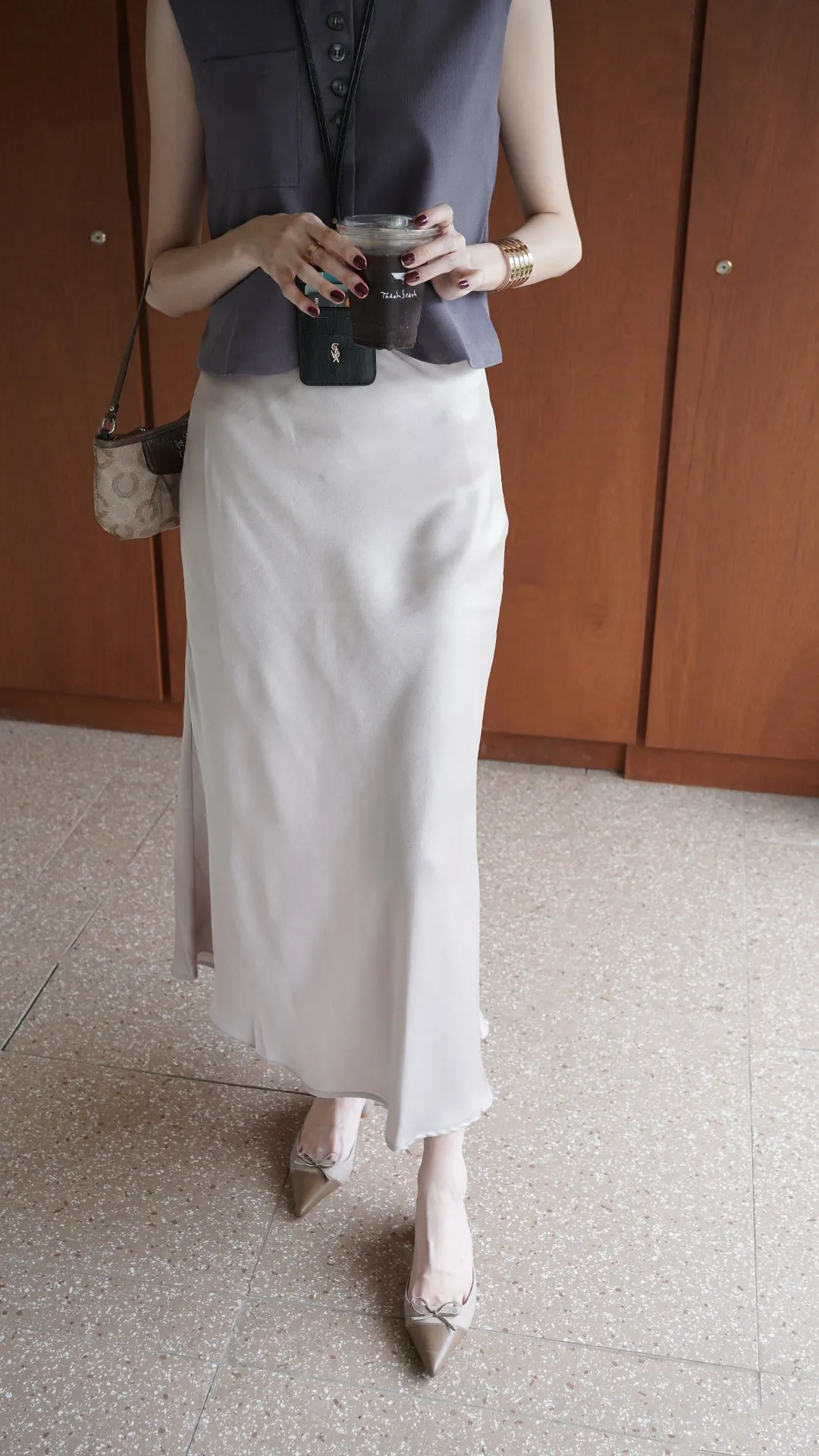 Dania Heels In Taupe