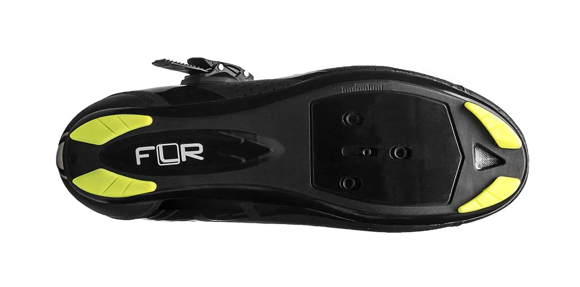 FLR F-15 High Performance Shoes - Black/N.Yellow