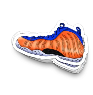 Foamposite "Knicks" Sneaker Sticker