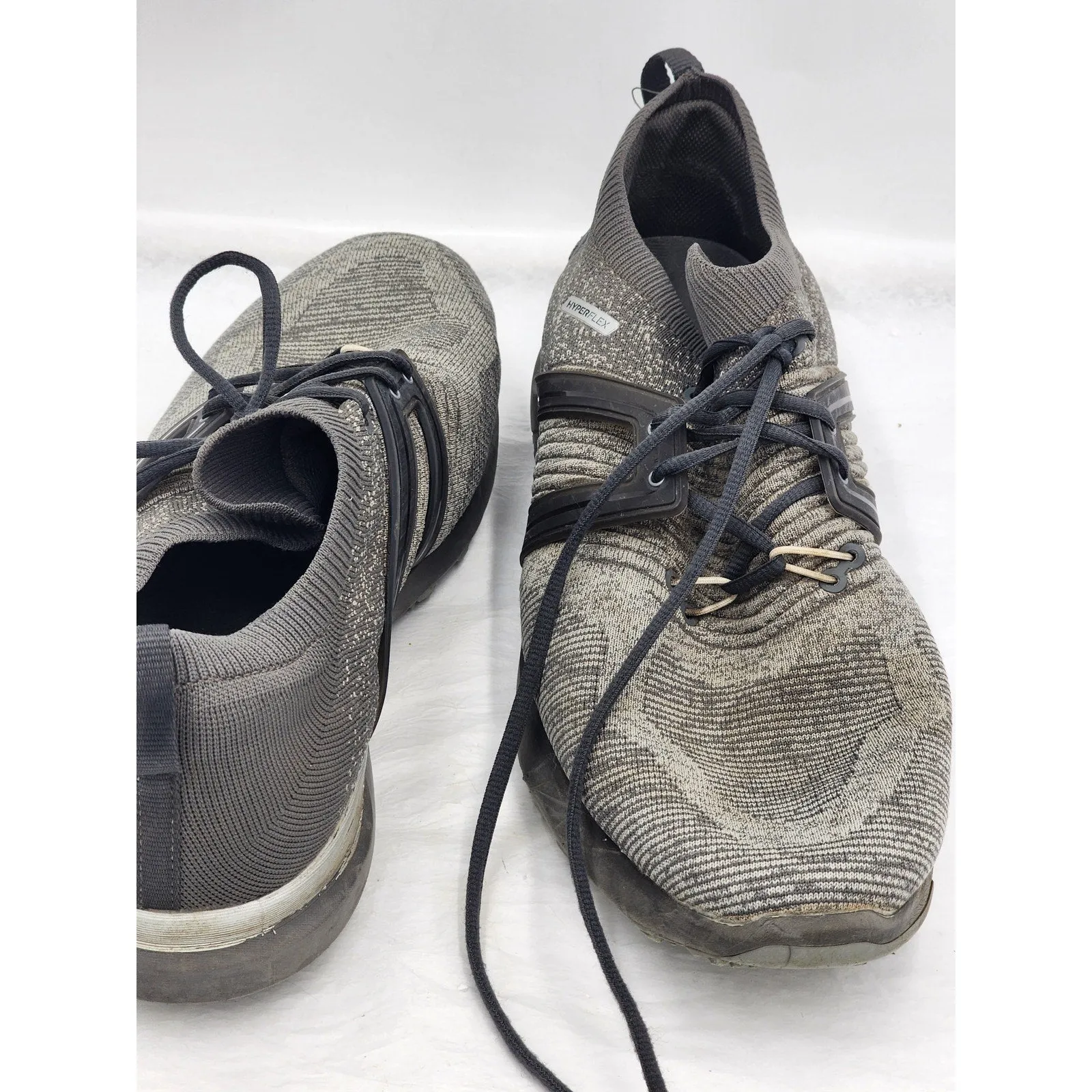 FootJoy Golf Shoes Mens Size 14W Hyper Flex Cleats 51081 Gray Knit Lightweight