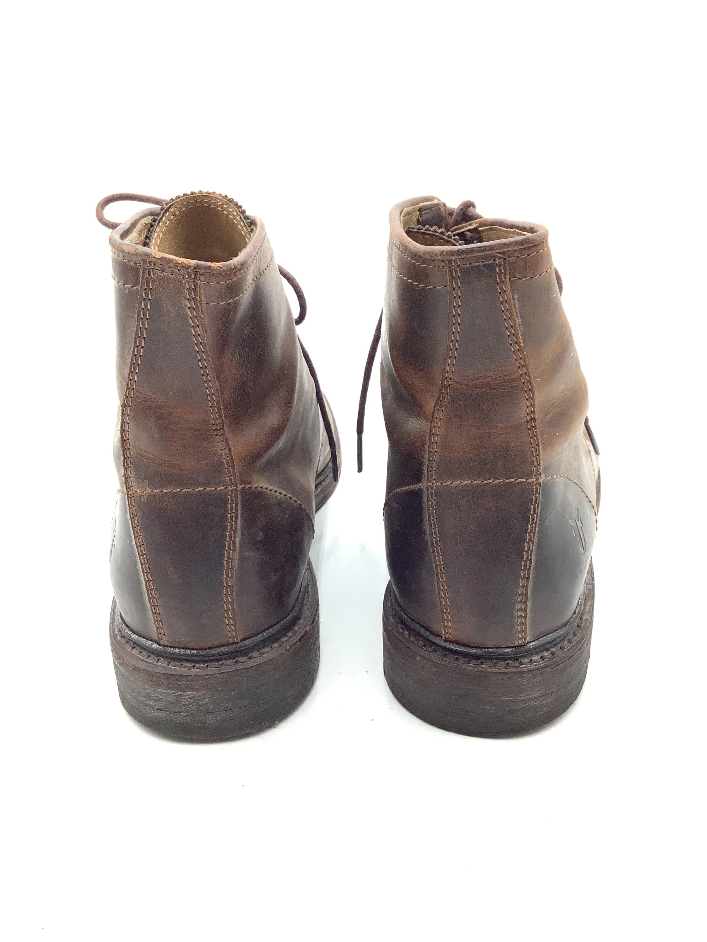 Frye Men's Ankle Tie Shoe Brown Size: 11