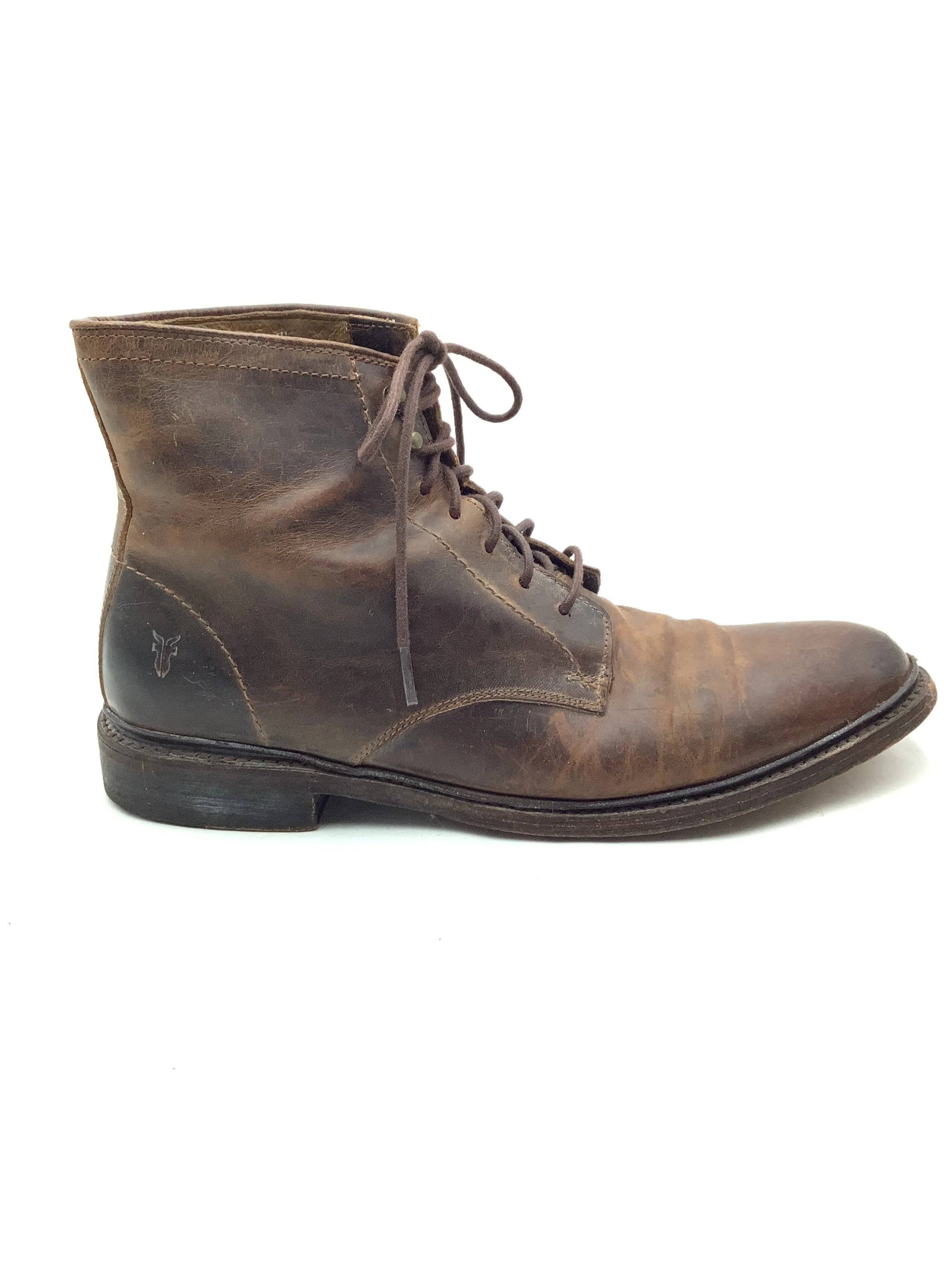 Frye Men's Ankle Tie Shoe Brown Size: 11