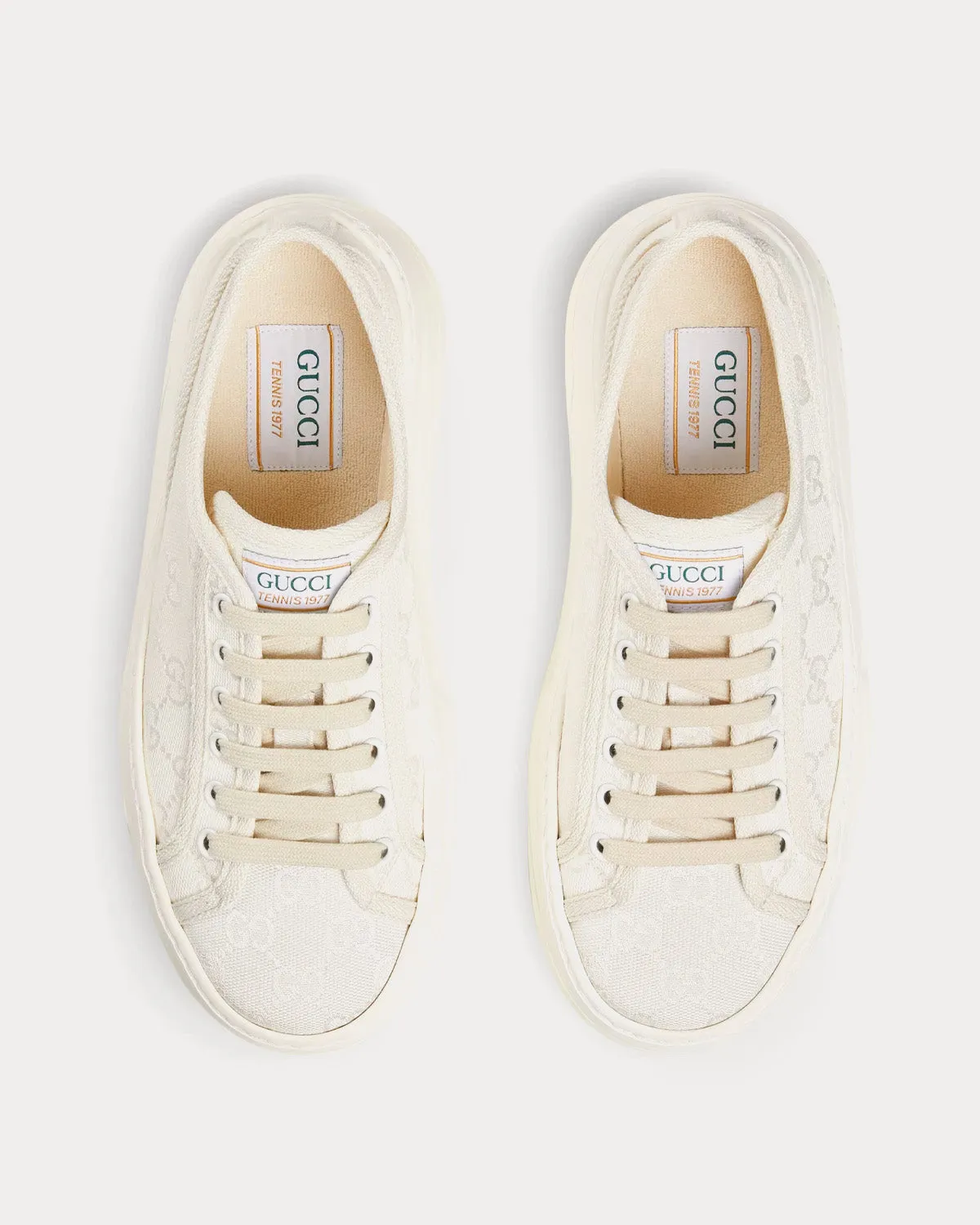 GG Original Canvas White Low Top Sneakers