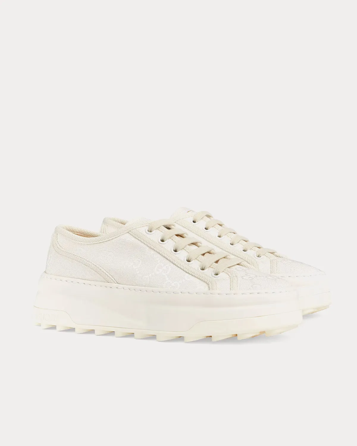 GG Original Canvas White Low Top Sneakers