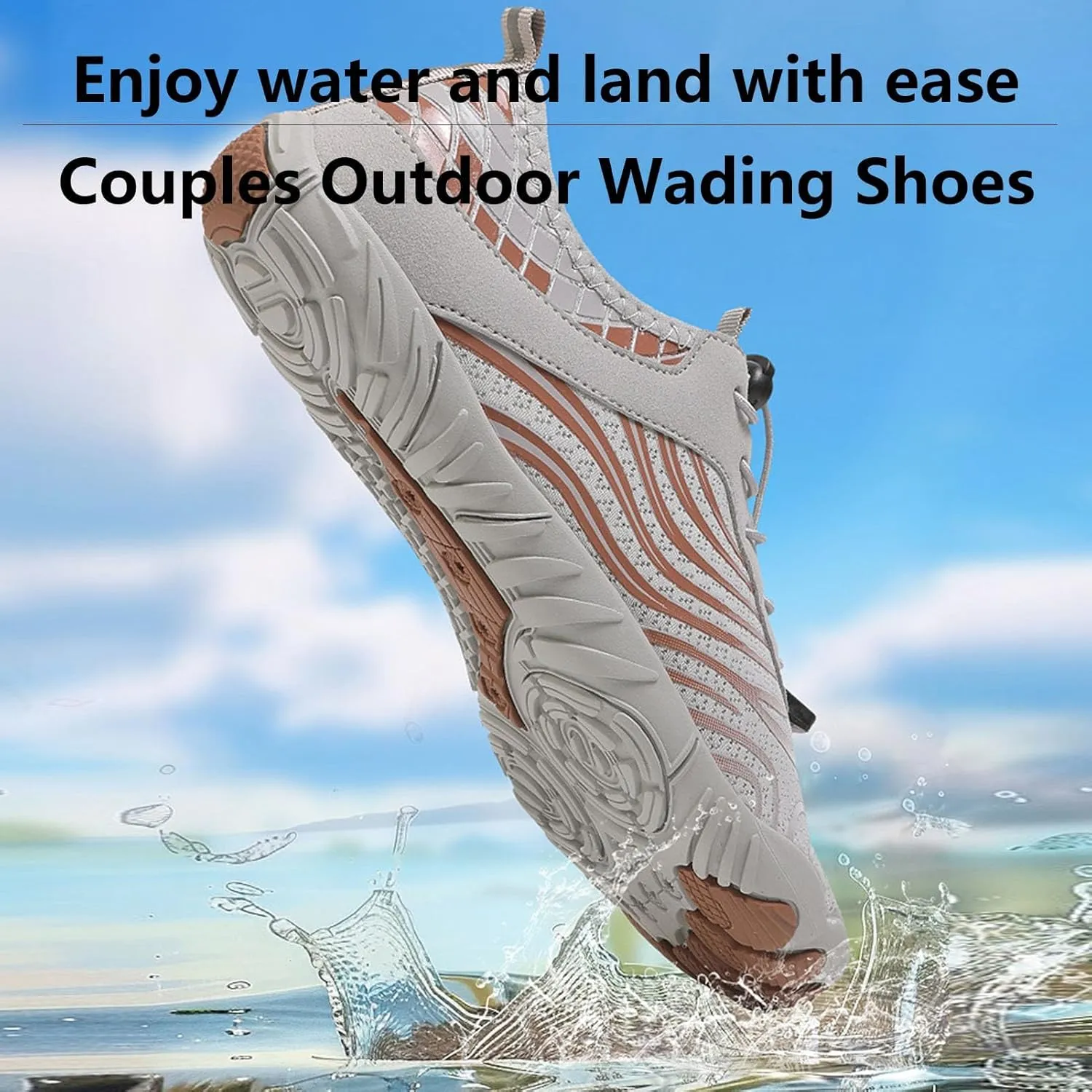 Hike Barefoot Footwear Shoes for Women Men, Grounding Shoes with Copper, Barefoot Shoes Wide Toe Water Shoes