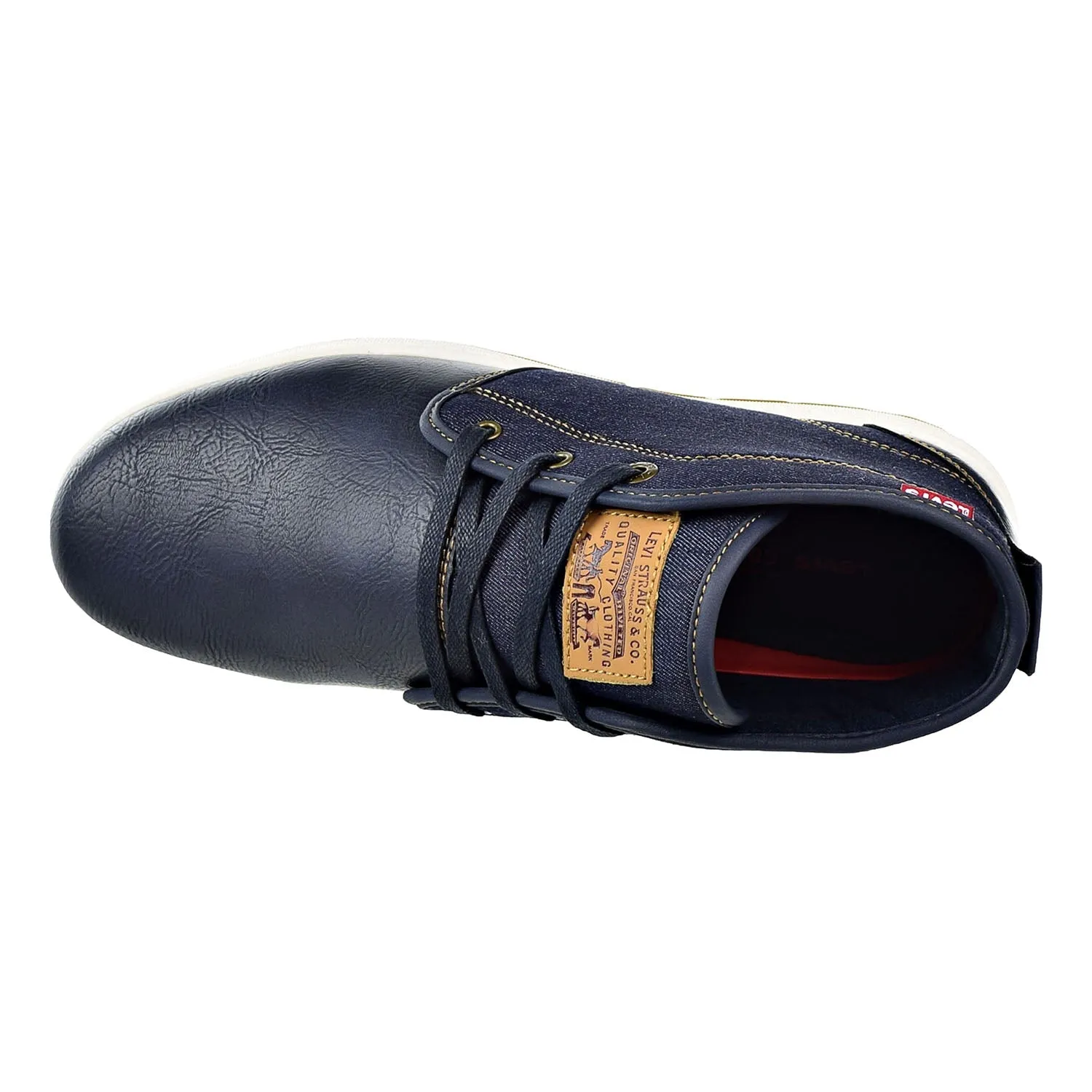 Levi's Ace Millstone Denim Mens Shoes Navy