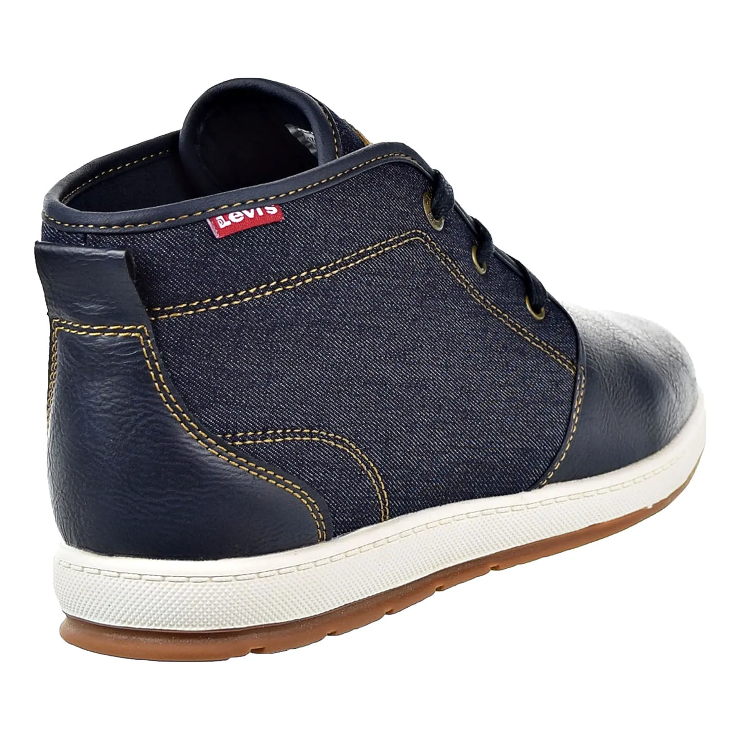 Levi's Ace Millstone Denim Mens Shoes Navy