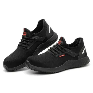 Nilsen Zwarte Sneakers - Lichtgewicht en Ademend Sportschoenen