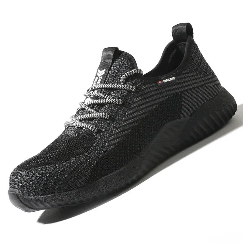 Nilsen Zwarte Sneakers - Lichtgewicht en Ademend Sportschoenen