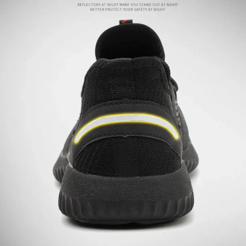 Nilsen Zwarte Sneakers - Lichtgewicht en Ademend Sportschoenen