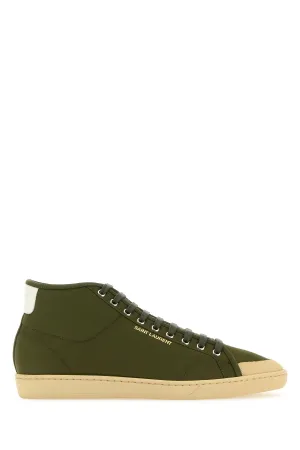 Olive green nylon Court Classic SL/39 sneakers