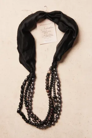 Pearl Onyx Tourmaline Necklace