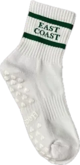 SINGER22 Exclusive Healing Heels East Coast West Coast Socks
