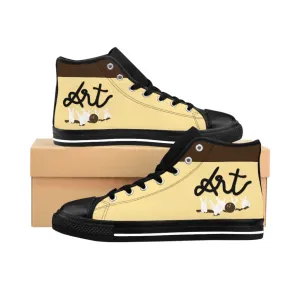 The Dude's Shoes - Medina Sod | Lebowski High top Canvas Sneakers