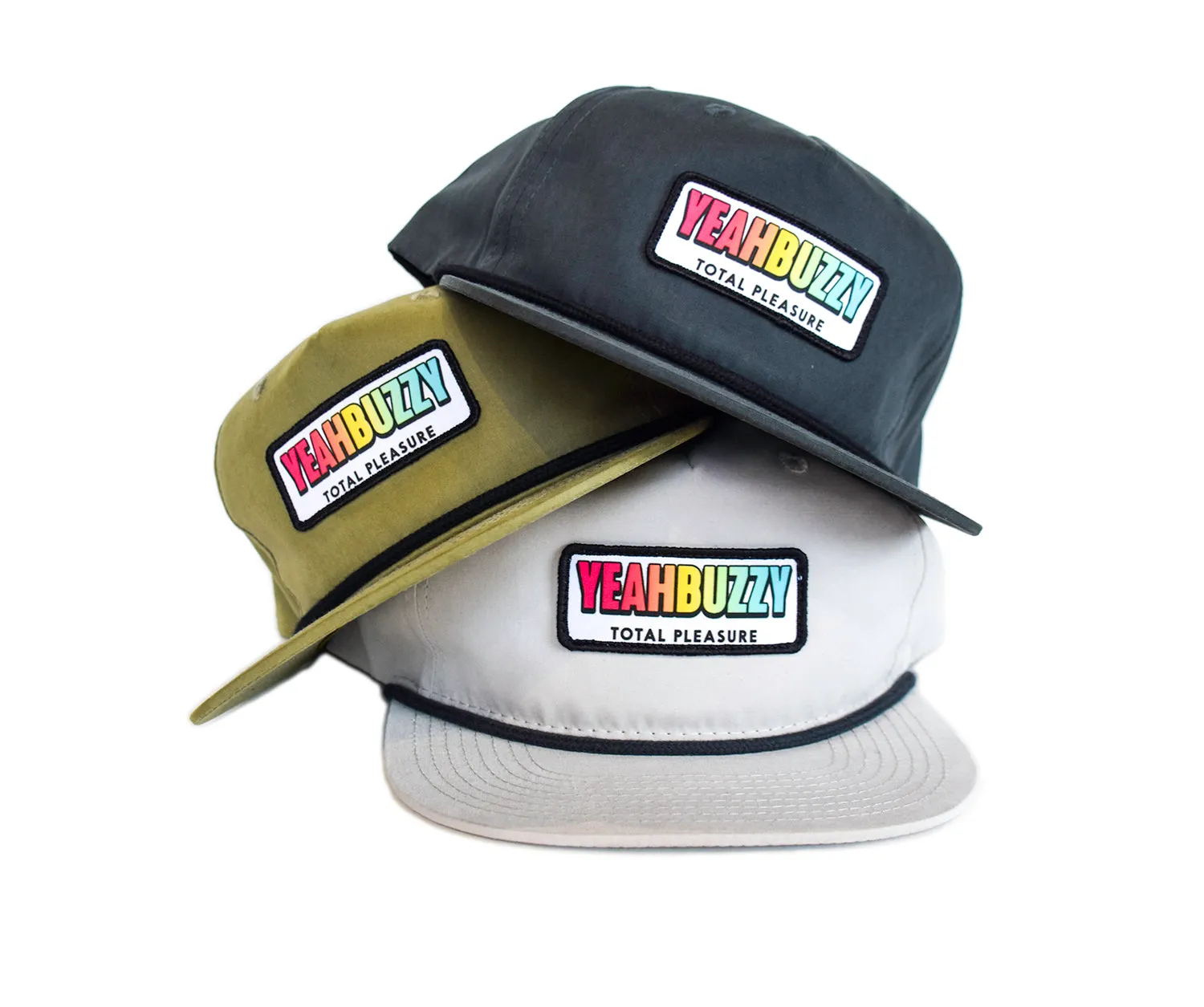 Total Pleasure Relaxed Cotton Cap (Charcoal)