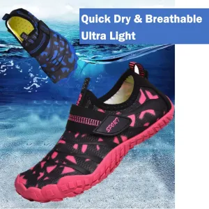 Water Shoes for Kids (Pattern Printed) - Barefoot Non-slip Aqua Sports Quick Dry Shoes