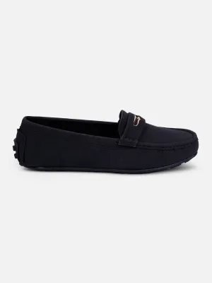 Women's Black Soft & Premium Loafers (IU2002)
