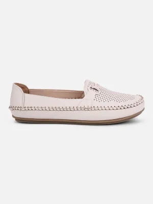 Women's Cream Soft & Flexy Loafers (IU2003)