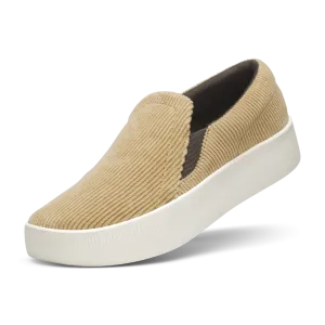 Women's Lounger Lift - Corduroy - Stony Beige (Natural White Sole)